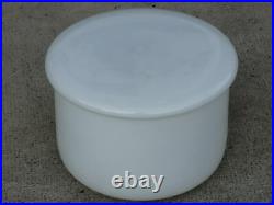 Opaline de lampe/ Lustre design moderniste art déco Lamp light opalin globe