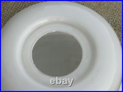 Opaline de lampe/ Lustre design moderniste art déco Lamp light opalin globe