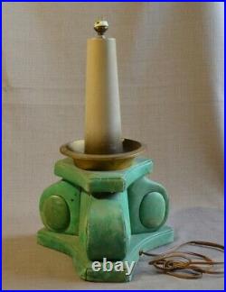 Originale lampe epoque art deco 1920 1930 1940, designer à identifier