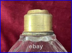 PERFUME BOTTLE LAMPE BERGER VERRE BRULE PARFUM DESODORISANT ART DECO 1930 30's