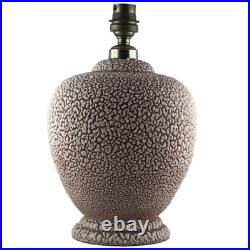 PIED DE LAMPE Céramique Email Crispé SÈVRES VINSARD Art Déco 1930, primavera