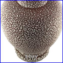 PIED DE LAMPE Céramique Email Crispé SÈVRES VINSARD Art Déco 1930, primavera