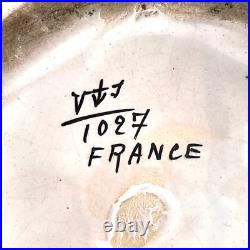 PIED DE LAMPE Céramique JULES VERLINGUE Boulogne Desvres, Art Deco 1930 delcourt