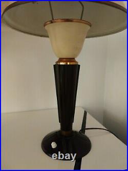 Paire De Lampes Jumo 320 Art Deco Bakelite