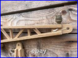 Paire d Applique Lampe Design Industriel Vintage Eiffel Art Déco Usine Meccano