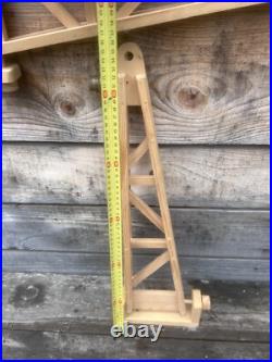 Paire d Applique Lampe Design Industriel Vintage Eiffel Art Déco Usine Meccano