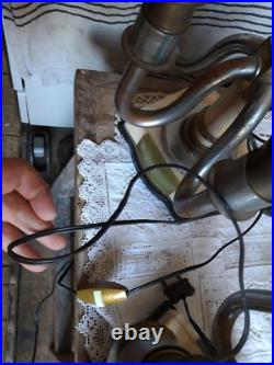 Paire de lampe de table girandole art deco