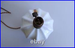 Paul-Ami Bonifas Lampe à cotes en faïence à glaçure polychrome Art deco