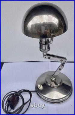 Petite lampe de bureau à articulation Art Déco N°0001