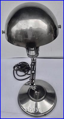Petite lampe de bureau à articulation Art Déco N°0001