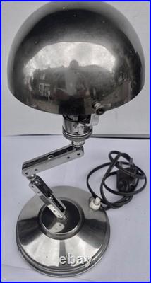 Petite lampe de bureau à articulation Art Déco N°0001