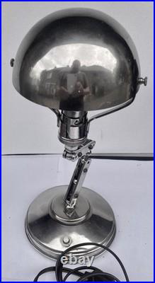 Petite lampe de bureau à articulation Art Déco N°0001