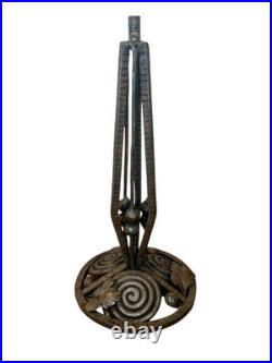 Pied De Lampe Art Déco