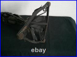 Pied De Lampe Art Deco Fer Forge Martele Style E Brandt Paul Kiss Morin Et Bost