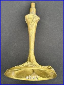 Pied De Lampe Bronze Art Nouveau Art Déco G Leleu