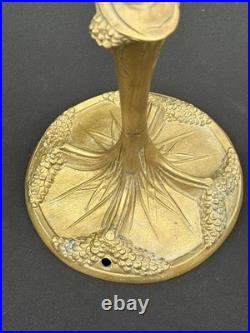 Pied De Lampe Bronze Art Nouveau Art Déco G Leleu