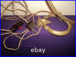 Pied De Lampe Bronze Col De Cygne Muller Art Nouveau /deco Tulipe Daum 1900