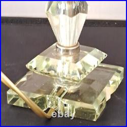 Pied De Lampe Verre/cristal/Circa 1950 /Jacques Adnet /A Identifier