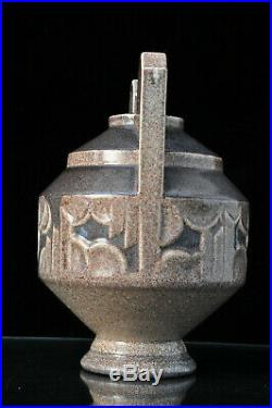 Pied de lampe ART DECO 1930 Marcel Guillard Etling Old Vase Lamp base ceramic