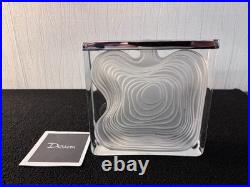 Pied de lampe art déco cristal Daum France