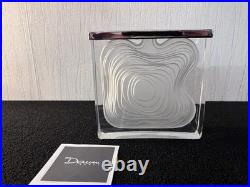 Pied de lampe art déco cristal Daum France