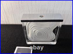 Pied de lampe art déco cristal Daum France