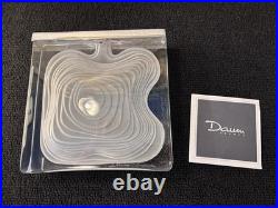 Pied de lampe art déco cristal Daum France