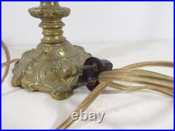 Pied de lampe bronze Art Nouveau art déco