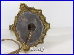 Pied de lampe bronze Art Nouveau art déco