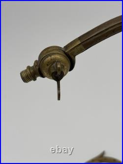 Pied de lampe bronze Art Nouveau/deco