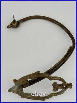 Pied de lampe bronze Art Nouveau/deco