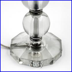 Pied de lampe dlg Adnet Art Deco vintage lamp base design années 30 40