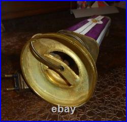 Pied de lampe période art déco en porcelaine Henri Delcourt Limoges