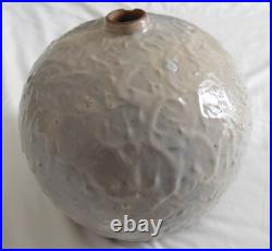 Pieds de lampe en grés art deco signé roger françois malicorne