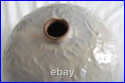 Pieds de lampe en grés art deco signé roger françois malicorne