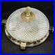 Plafonnier_Art_deco_Bronze_Gold_Original_France_Lampe_Deckenlampe_29_cm_E14_01_must
