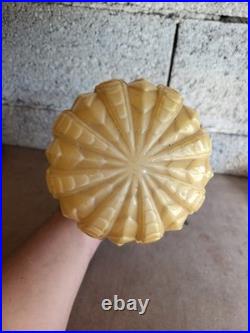 Plafonnier, Lampe En Opaline Art Deco