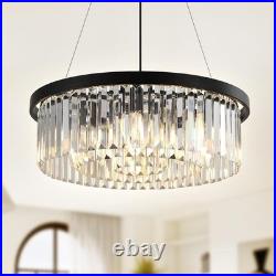 Plafonnier Luxe En Cristal Lustre En Cristal Moderne Pour Entrée, Couloir 60cm