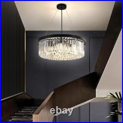 Plafonnier Luxe En Cristal Lustre En Cristal Moderne Pour Entrée, Couloir 60cm
