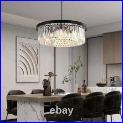 Plafonnier Luxe En Cristal Lustre En Cristal Moderne Pour Entrée, Couloir 60cm