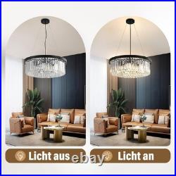Plafonnier Luxe En Cristal Lustre En Cristal Moderne Pour Entrée, Couloir 60cm