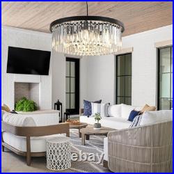 Plafonnier Luxe En Cristal Lustre En Cristal Moderne Pour Entrée, Couloir 60cm