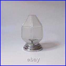 Plafonnier lampe boule ancienne en verre art deco 1930 bauhaus années 30 40