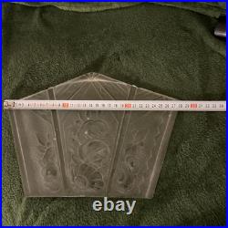 Plaque Verre Applique Art Deco Des Hanots Lampe Lustre French Lamp Chandelier