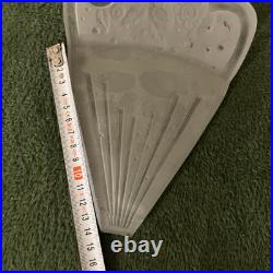 Plaque Verre Applique Art Deco Signe Muller Lampe Lustre French Lamp Chandelier