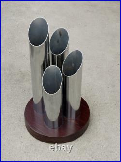 Porte parapluie design style art déco tube lampe Photophore Lamp Rack cane