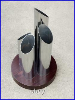 Porte parapluie design style art déco tube lampe Photophore Lamp Rack cane