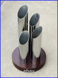 Porte parapluie design style art déco tube lampe Photophore Lamp Rack cane