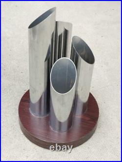 Porte parapluie design style art déco tube lampe Photophore Lamp Rack cane