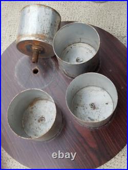 Porte parapluie design style art déco tube lampe Photophore Lamp Rack cane